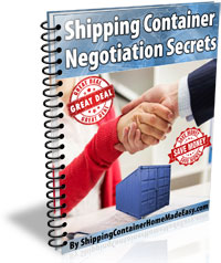 How to Negotiate for Your Shipping Containers